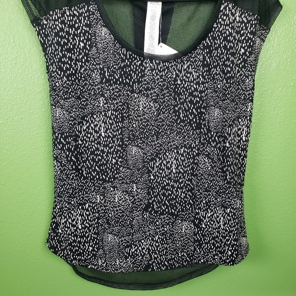 Fabletics Razor Mesh Back Workout Top Size XS - Picture 3 of 8